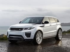 White Range Rover Evoque luxury SUV rental in Morocco