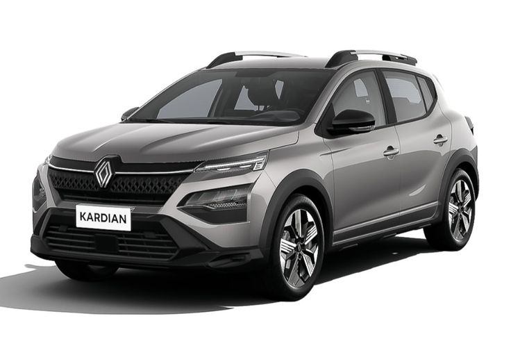Silver Renault Kardian compact SUV rental in Morocco